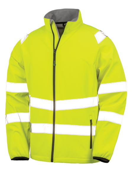 Veste softshell de sécurité recyclée – Image 4