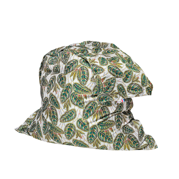Pouf sceno tissé