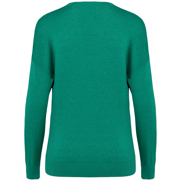 Pull écoresponsable col V en lyocell femme – Image 22