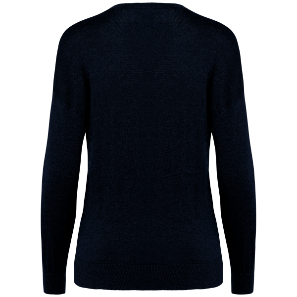 Pull écoresponsable col V en lyocell femme – Image 26