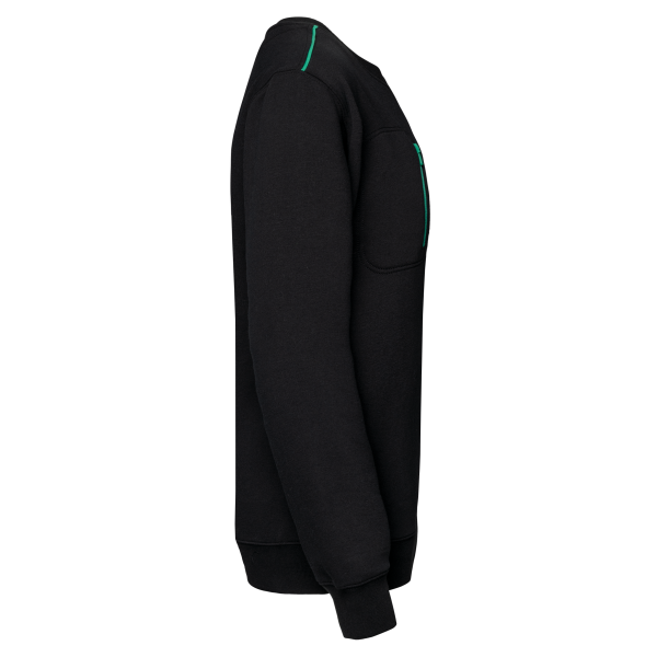Sweat-shirt Day To Day zip poche contrastée unisexe – Image 24