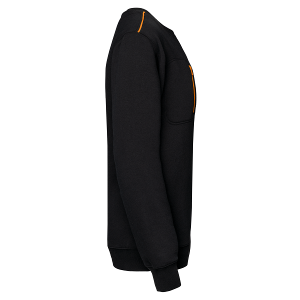 Sweat-shirt Day To Day zip poche contrastée unisexe – Image 26