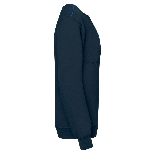 Sweat-shirt Day To Day zip poche contrastée unisexe – Image 40