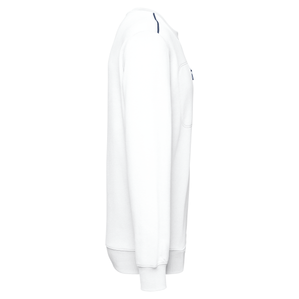 Sweat-shirt Day To Day zip poche contrastée unisexe – Image 46