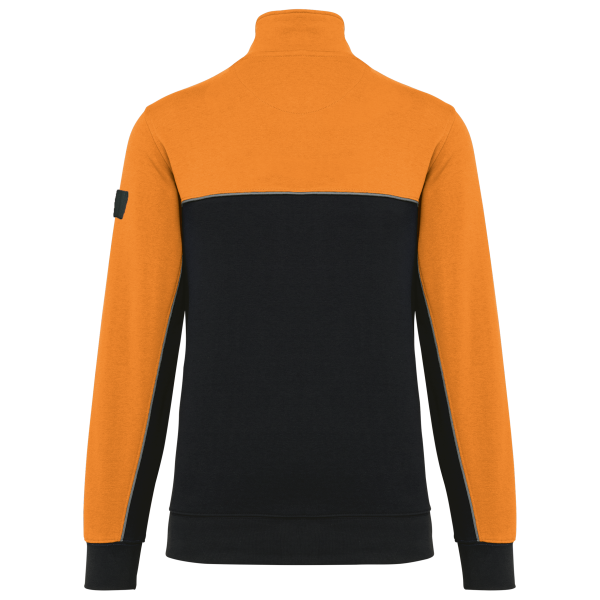 Sweat-shirt écoresponsable col zippé unisexe – Image 17