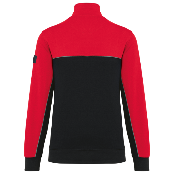 Sweat-shirt écoresponsable col zippé unisexe – Image 19