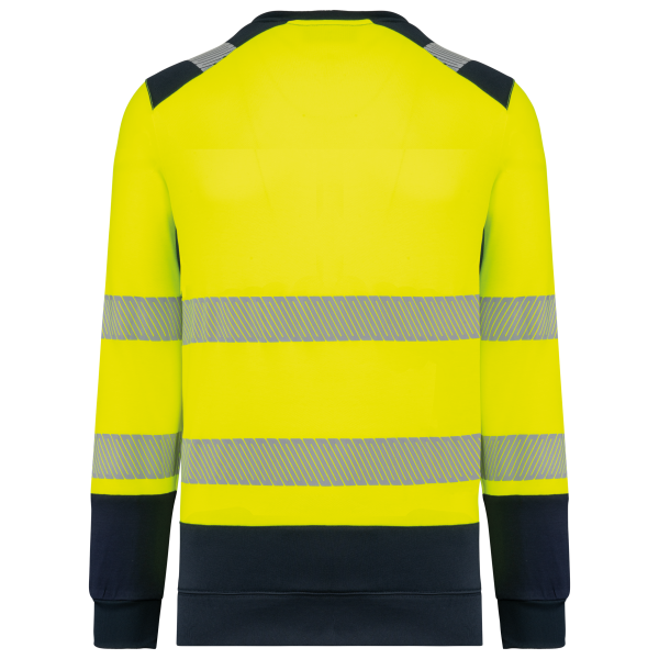 Sweat-shirt de sécurité recyclé col rond unisexe – Image 14