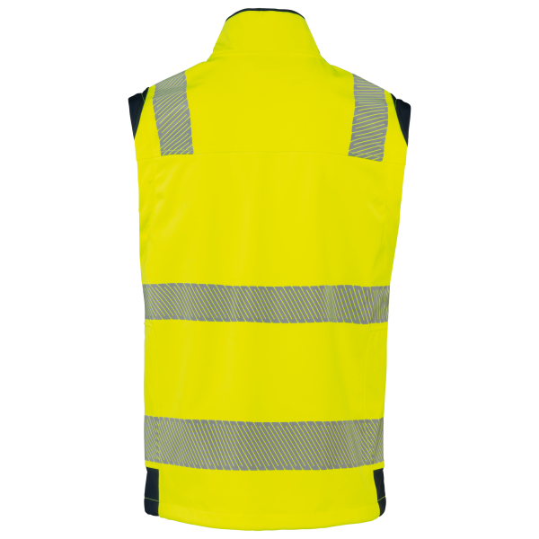 Veste softshell de sécurité recyclée avec manches détachables unisexe – Image 14