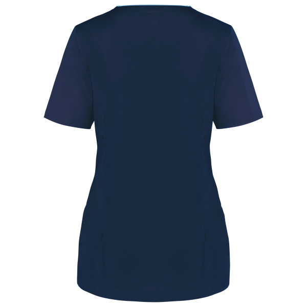 Blouse polycoton avec boutons-pression femme – Image 15