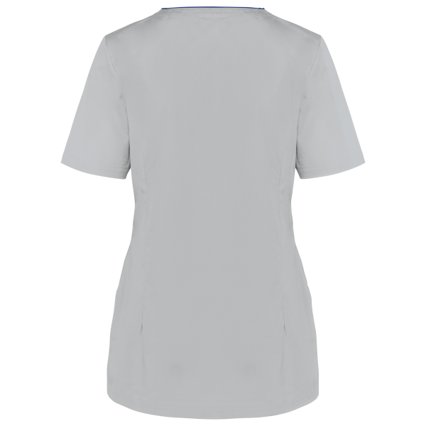 Blouse polycoton avec boutons-pression femme – Image 17