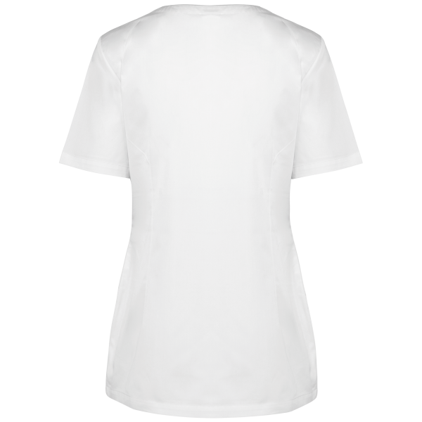 Blouse polycoton avec boutons-pression femme – Image 19