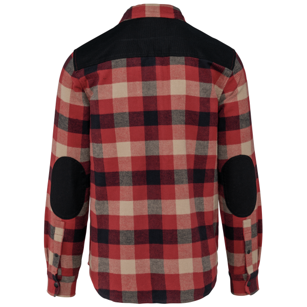 Chemise à carreaux avec poches homme – Image 15