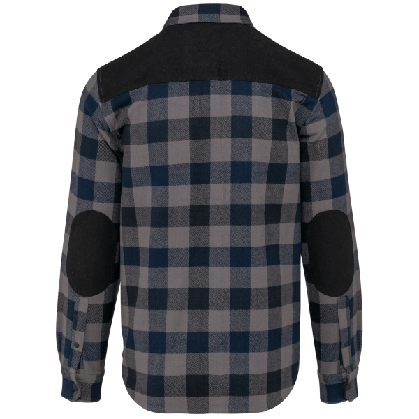 Chemise à carreaux avec poches homme – Image 17