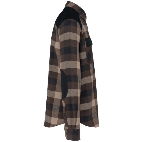 Chemise à carreaux avec poches homme – Image 12