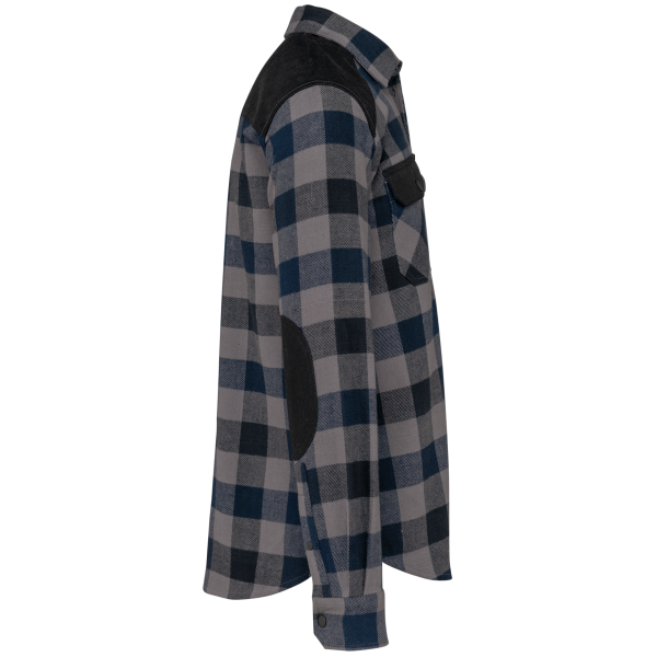Chemise à carreaux avec poches homme – Image 18