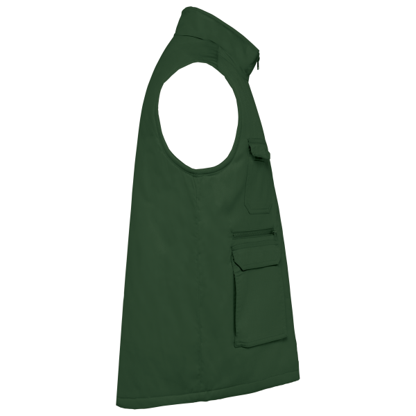 Gilet polycoton multipoches rembourré unisexe – Image 33