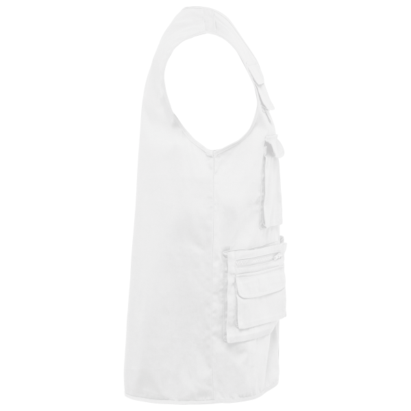 Gilet polycoton multipoches doublé unisexe – Image 30