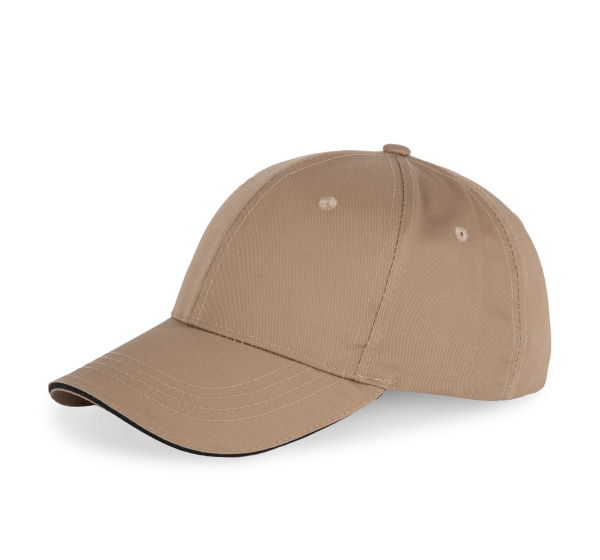 Casquette sandwich contrasté 6 panneaux OEKO-TEX® STANDARD 100 – Image 5
