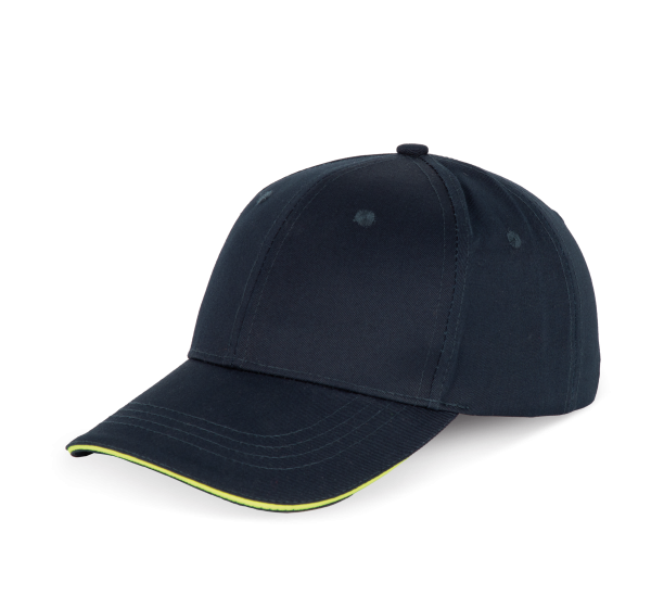 Casquette sandwich contrasté 6 panneaux OEKO-TEX® STANDARD 100 – Image 8