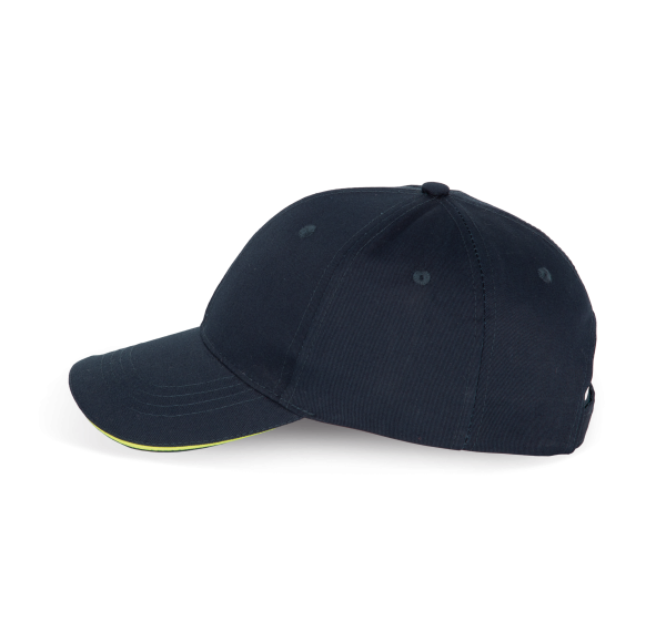 Casquette sandwich contrasté 6 panneaux OEKO-TEX® STANDARD 100 – Image 9