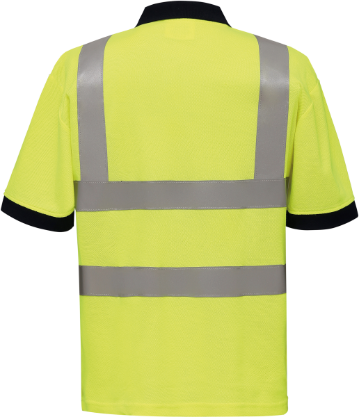 Polo manches courtes haute visibilité – Image 3