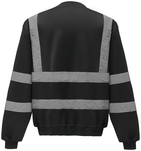 Sweat-shirt haute visibilité col rond – Image 8