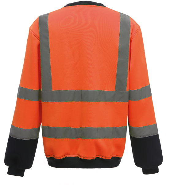 Sweat-shirt haute visibilité col rond – Image 10