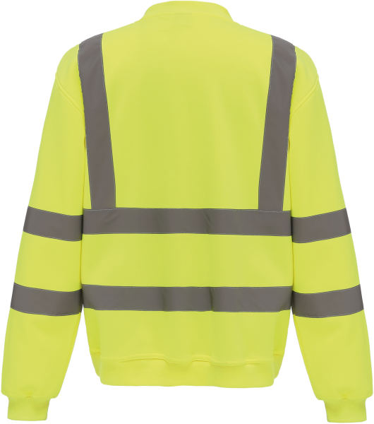 Sweat-shirt haute visibilité col rond – Image 11