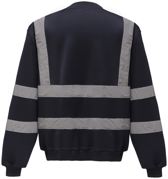 Sweat-shirt haute visibilité col rond – Image 14