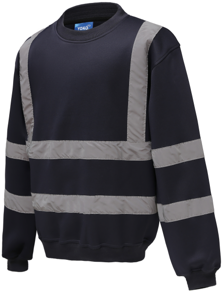 Sweat-shirt haute visibilité col rond – Image 15