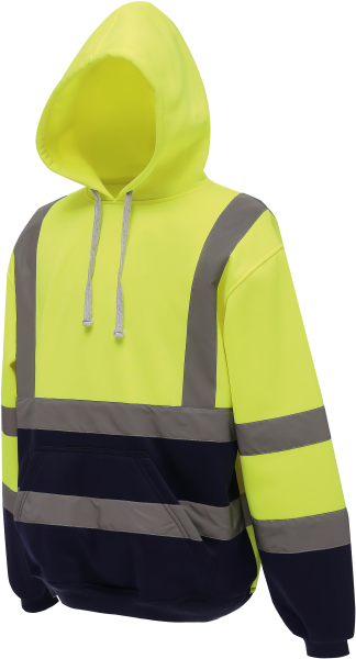 Sweatshirt capuche haute visibilité – Image 10