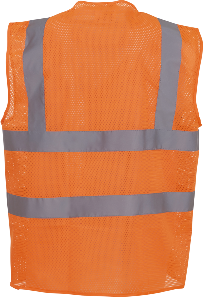 Gilet haute visibilité à maille ajourée recyclée – Image 17
