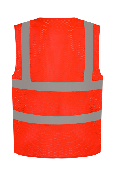 Gilet haute visibilité à maille ajourée recyclée – Image 21