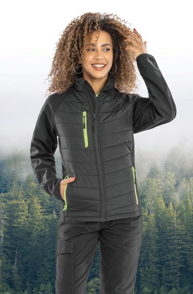 Veste softshell rembourrée black compass recyclée – Image 18
