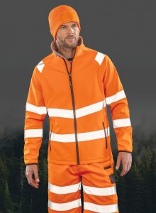 Veste softshell de sécurité recyclée