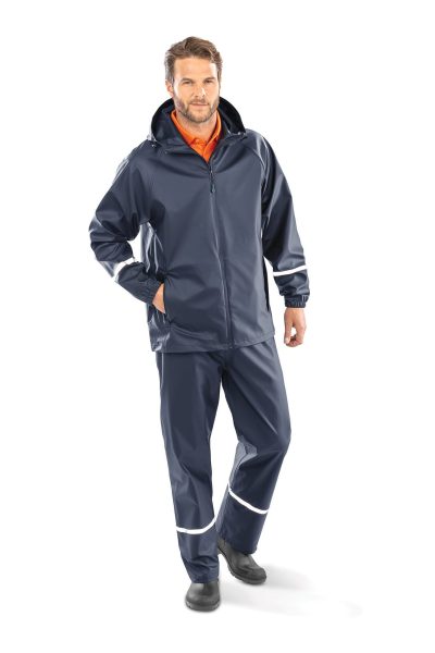 Veste imperméable Prism PU avec bandes réfléchissantes – Image 10