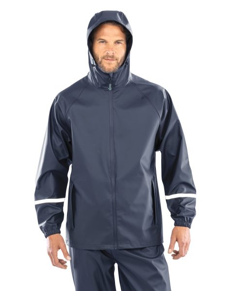Veste imperméable Prism PU avec bandes réfléchissantes – Image 8