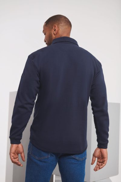 Sweat-shirt Heavy Duty col polo – Image 2