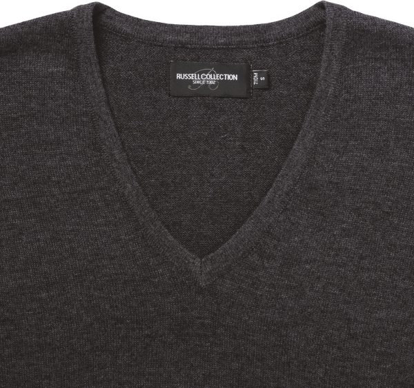 Pullover femme col v