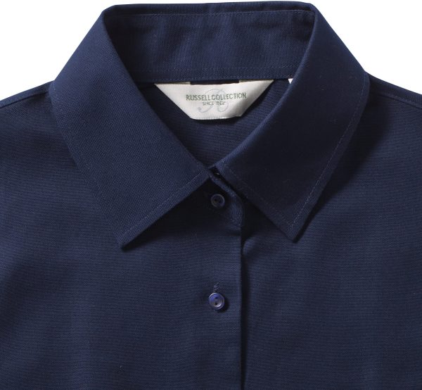 Chemise femme manches longues Oxford – Image 3