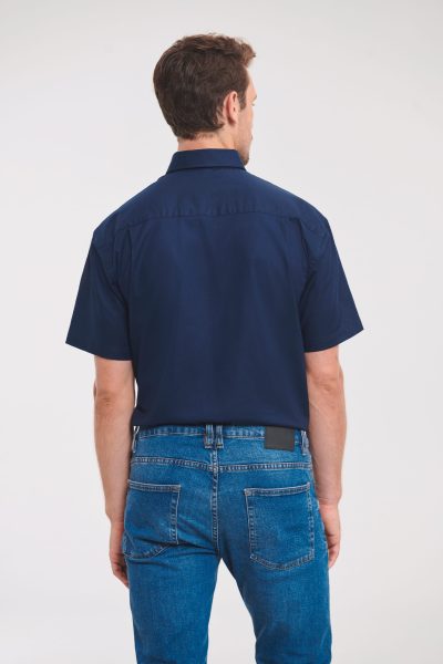 Chemise homme manches courtes Oxford – Image 2