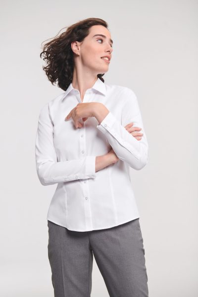 Chemise femme manche longues à chevrons
