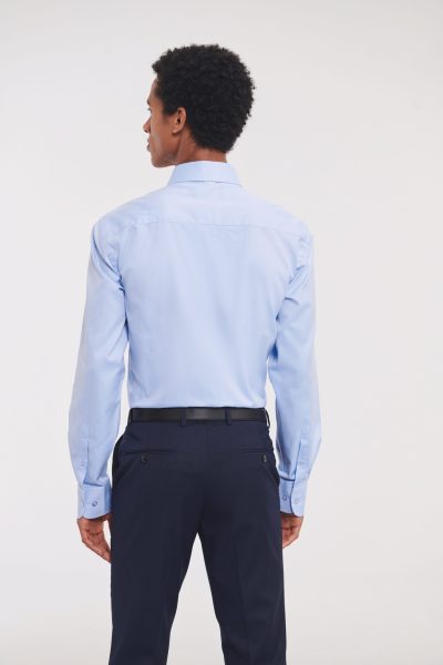 Chemise homme manche longues à chevrons – Image 2