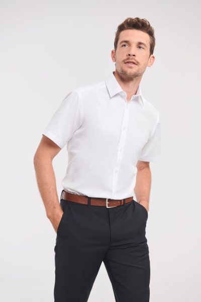 Chemise homme manche courtes à chevrons