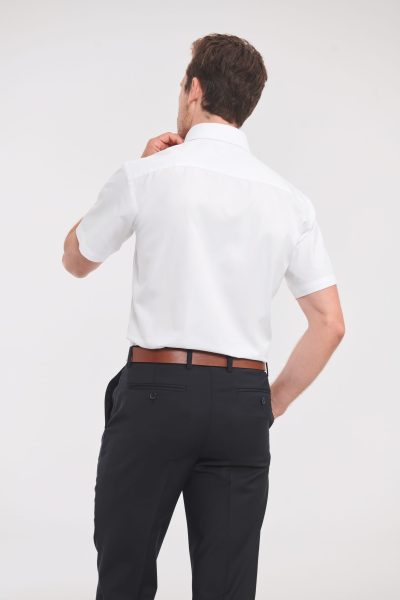 Chemise homme manche courtes à chevrons – Image 2