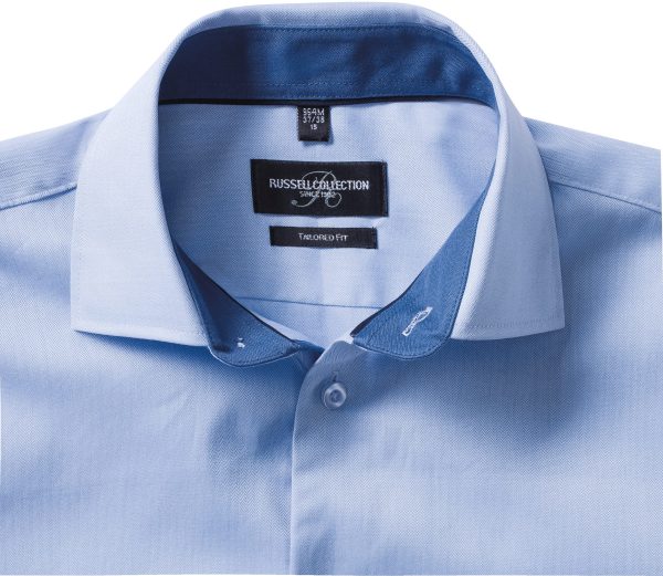 Chemise à motifs chevrons manches longues – Image 3