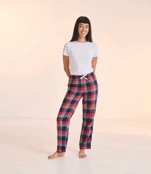 Pantalon femme à motif tartan – Image 2