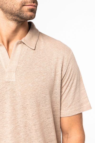 Polo en lin homme – Image 5