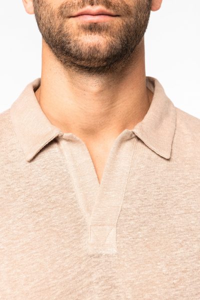 Polo en lin homme – Image 4