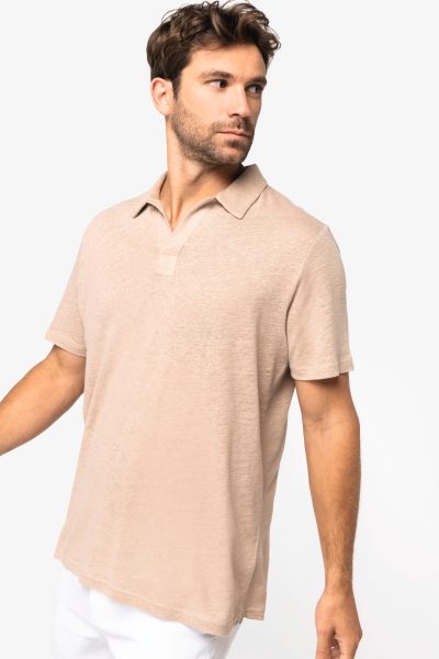 Polo en lin homme